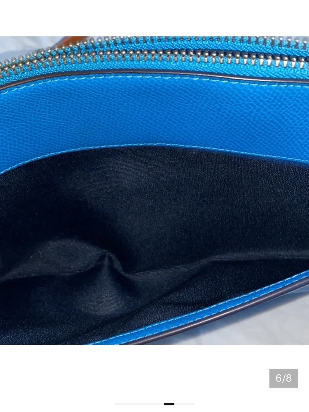 Coach sleek blue